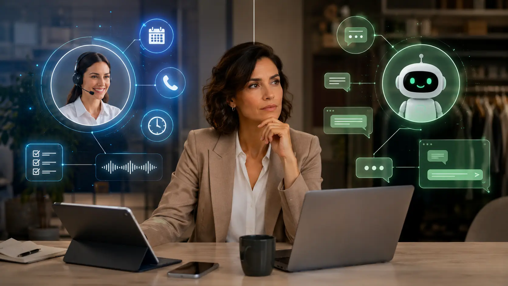 Segretaria virtuale AI vs chatbot: quale scegliere per la tua attività